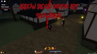 Arrow Blood Demon Art Showcase (Update 1.5) | Demonfall Roblox