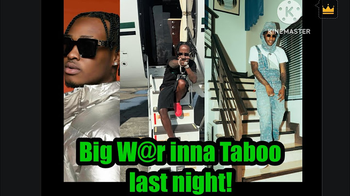 Popcaan Box Up Dj Mac inna Taboo Last Night Br@wling And Valiant Run Lef Him!