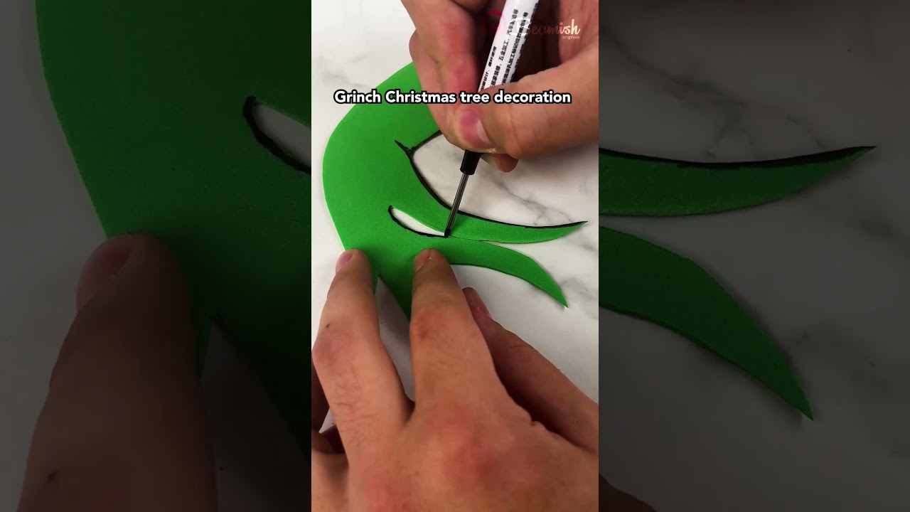 Grinch Christmas tree decoration 💚🎄 