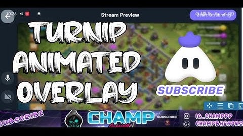How to add animated overlay in turnip | turnip animated overlay
