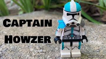 Lego Custom Captain Howzer Minifigure - Chrishy Custom