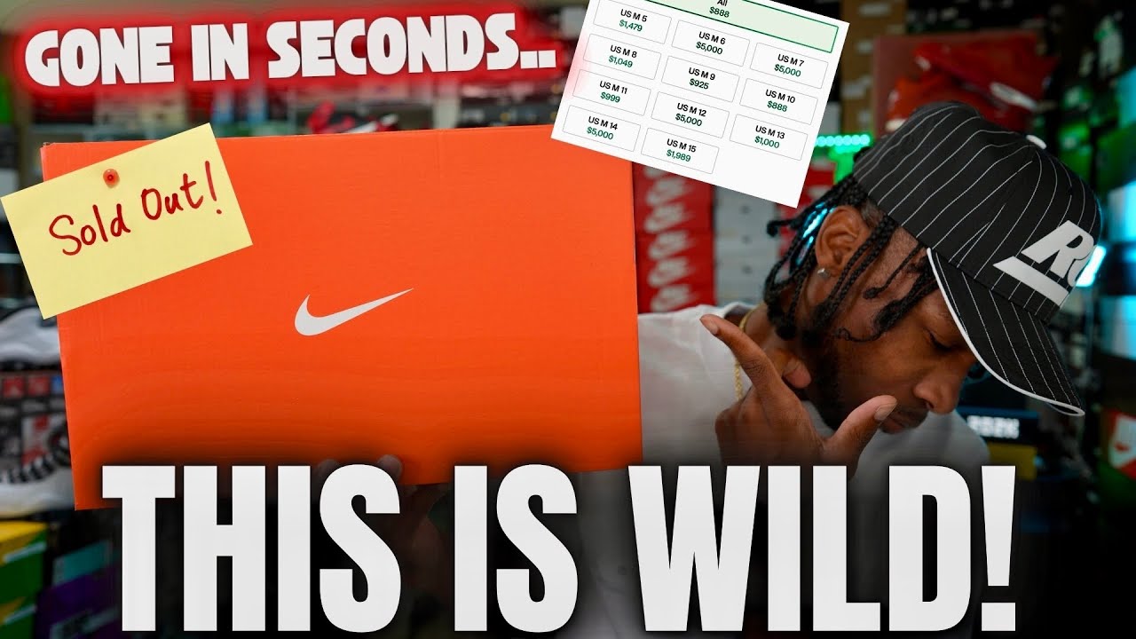 WHOA!! THESE JUST DROPPED & ARE SELLING FOR OVER $1K! DID YOU GET LUCKY & MY PAIR FINALLY LANDED!