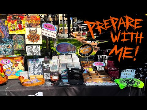 Preparing For My First Art Market - Vending at the Florida Oddities Market