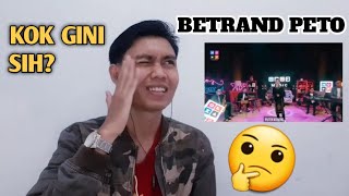BIKIN NAGIH!!! BETRAND PETO PUTRA ONSU - BUNGONG JEUMPA | REACTION TERBARU 2020