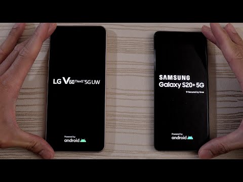 LG V60 vs Samsung S20 Plus SPEED TEST!