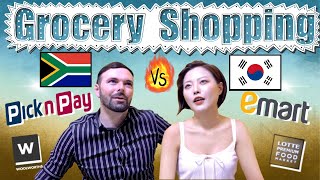 Mart Shopping | South Africa vs Korea | 마트 물가 비교 | International Couple Doggy & Moggy Ep 41