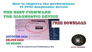 The best firmware for diagnostic device