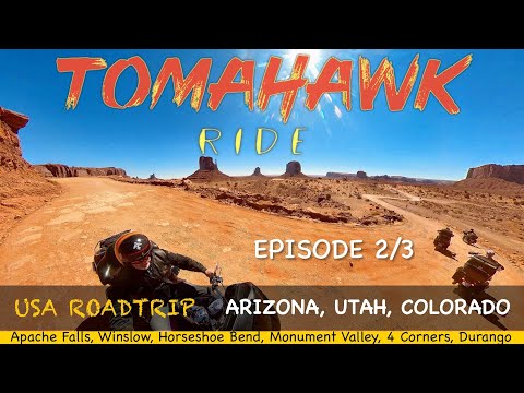 USA Motorrad Road Trip - 2/3 - Tomahawk Ride - 2022