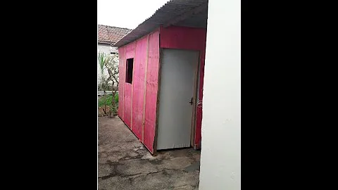 Como é feito casa de barraco?
