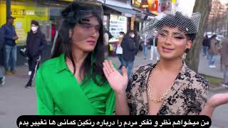 مصاحبه نجیب وه دیبا با تلویزیون مشهور المان zdf??najib and Diba interview #afghan #lgbtq#hamburg