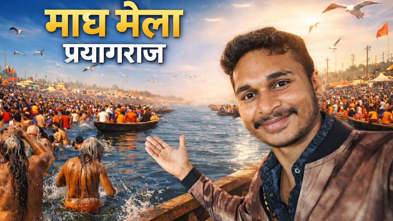 माघ मेला प्रयागराज 2026 🙏 | संगम स्नान, भीड़ और पूरी जानकारी | Maagh Mela Tour Guide