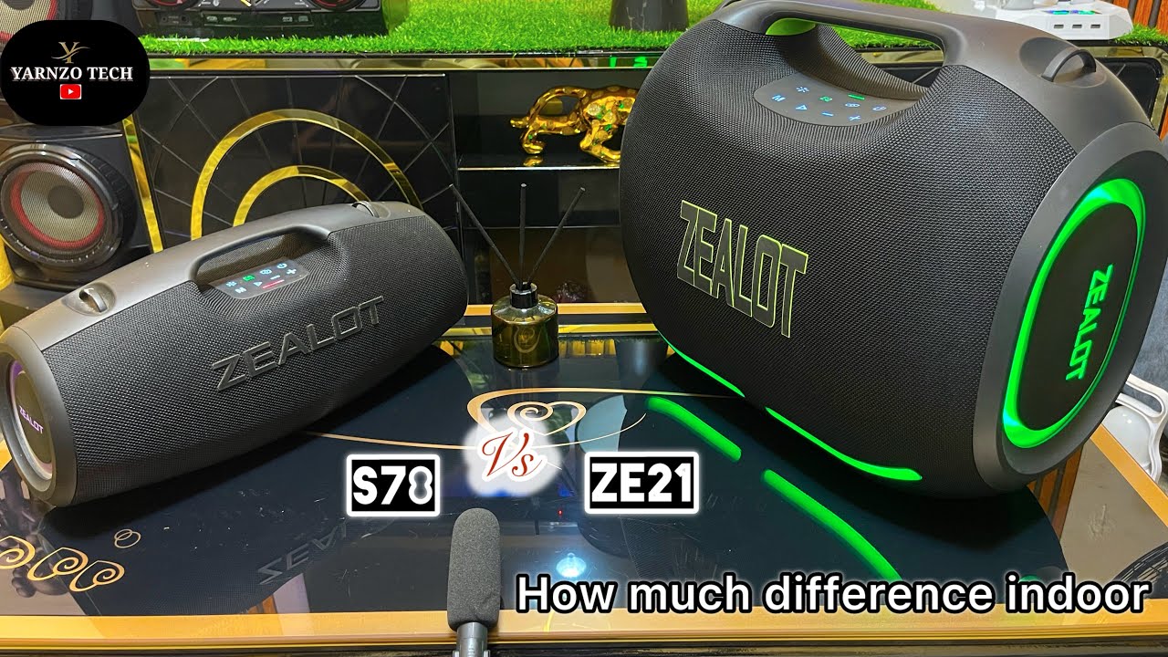 Zealot ZE21 Vs Zealot S78 Full Indoor Sound Test 🔊🔊 - YouTube