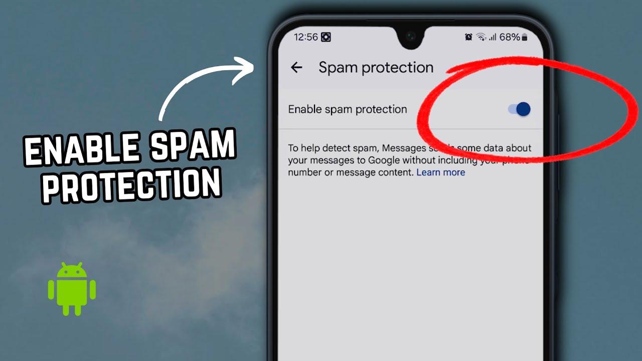 How to enable spam protection on Samsung - YouTube