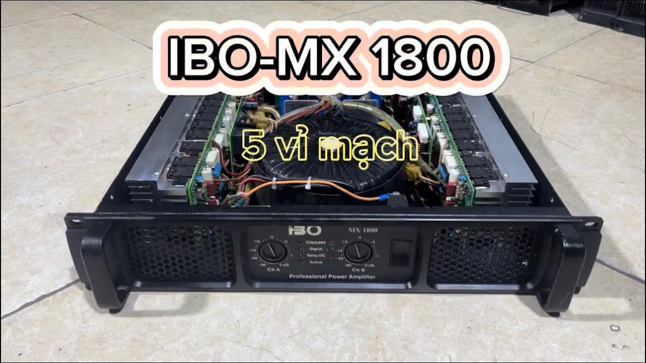 IBO MX-1800. dòng máy Cret Audio chính hãng- USA. khoẻ bền cho 2 cặp loa full. lh: 0329393303+zalo