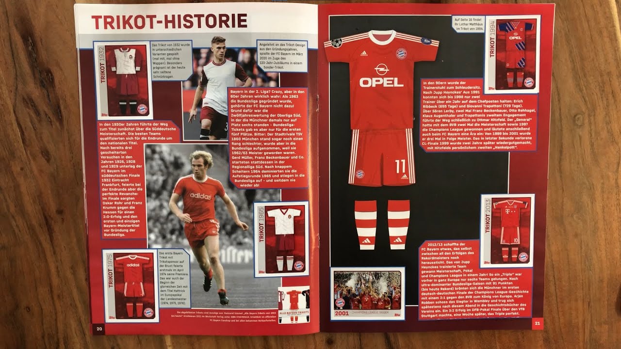 Topps FC Bayern München Sticker 2022/23 Complete - 4K/60