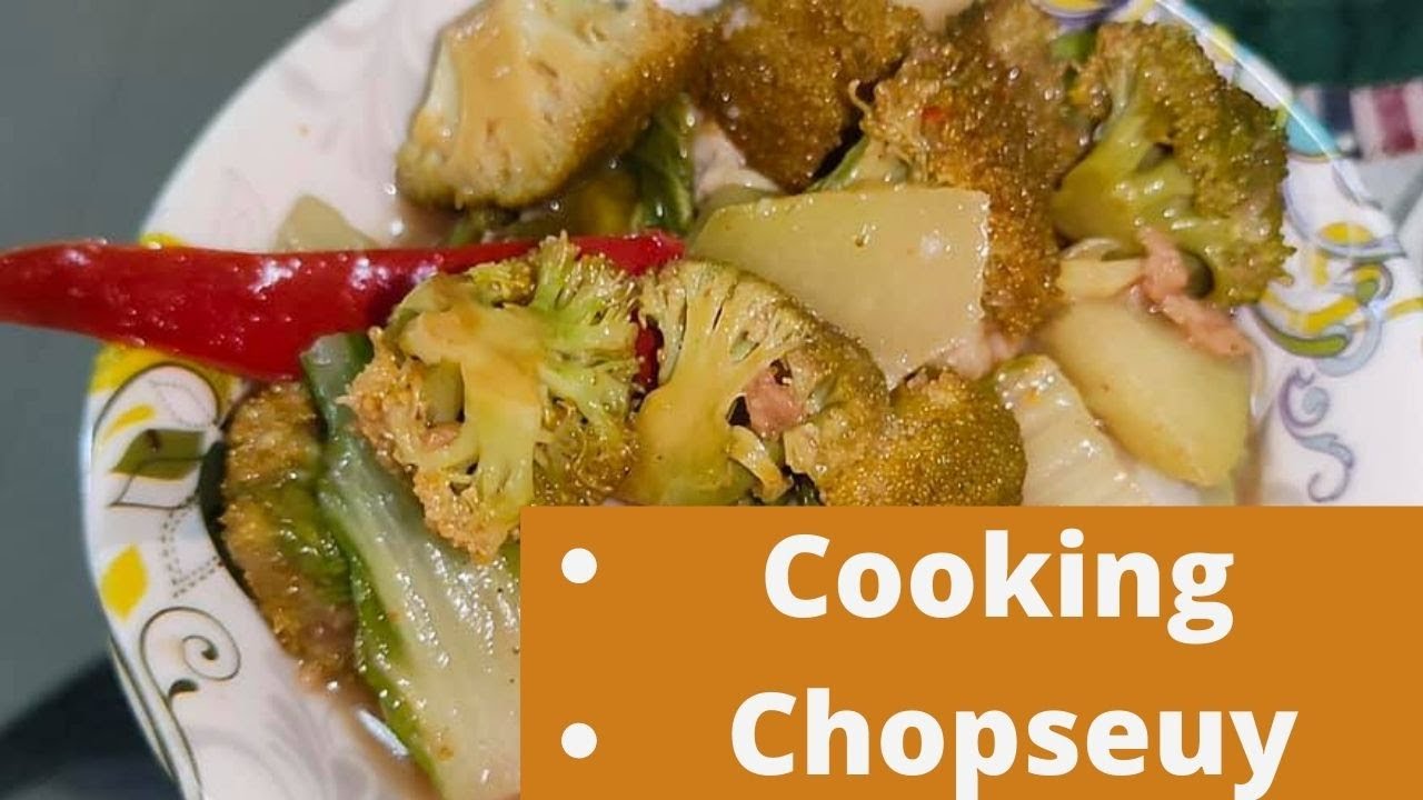 Cooking Chopsuey - YouTube