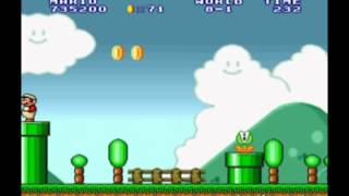 Super Mario Bros - World 8-1 - "Super Mario All Stars"