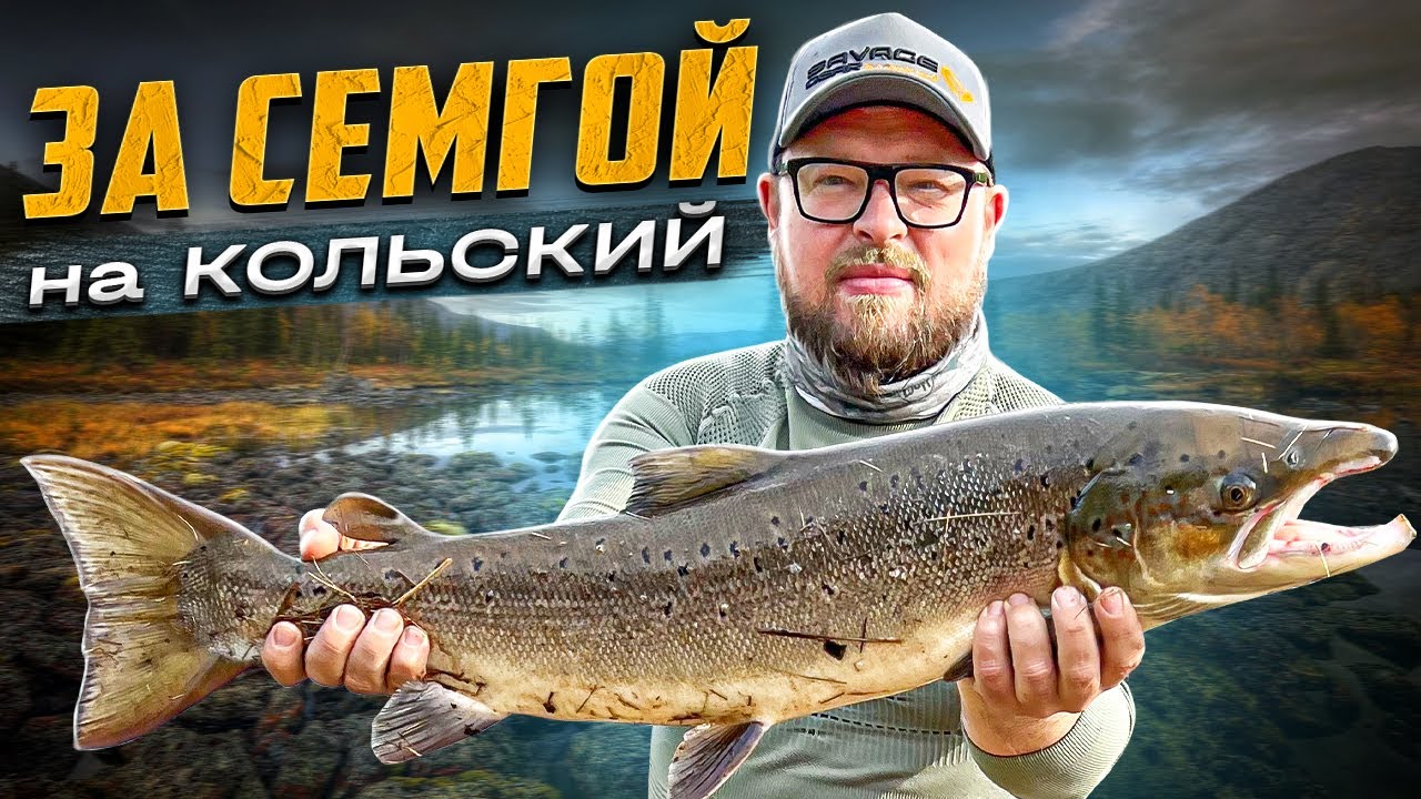 Рыбалка на сёмгу. Кольский полуостров Недельная экспедиция по реке Поной. Ловим и отпускаем сёмгу!