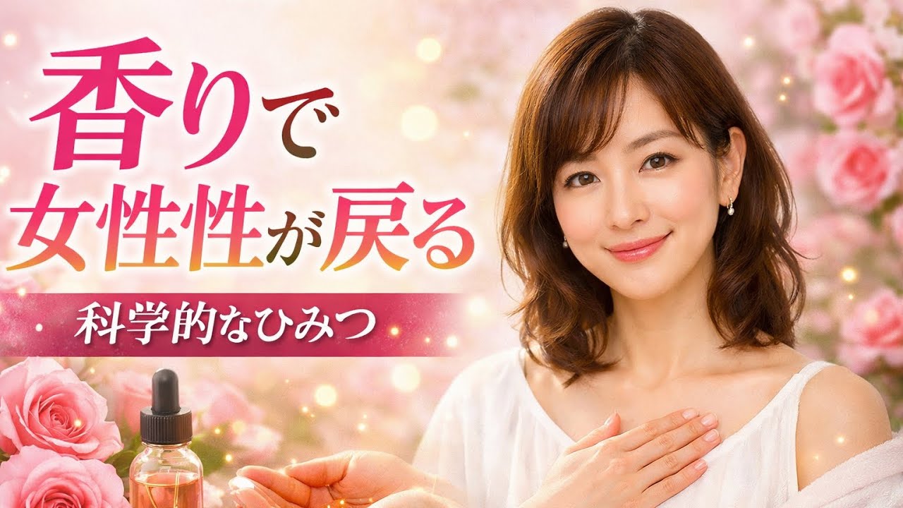 女性ホルモンは“香り”で変わる？視床下部と自律神経の話
