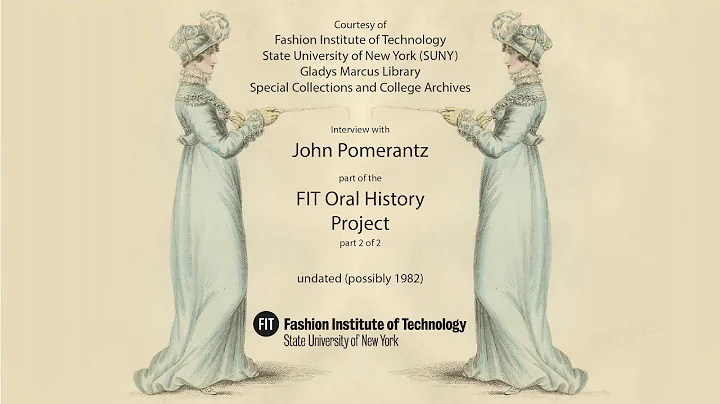 John Pomerantz Interview, 1988 January 27