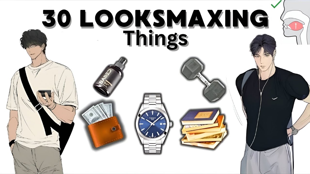 Look More 30 LOOKSMAXING Secrets to INSTANTLY Look More Attractive! - YouTube