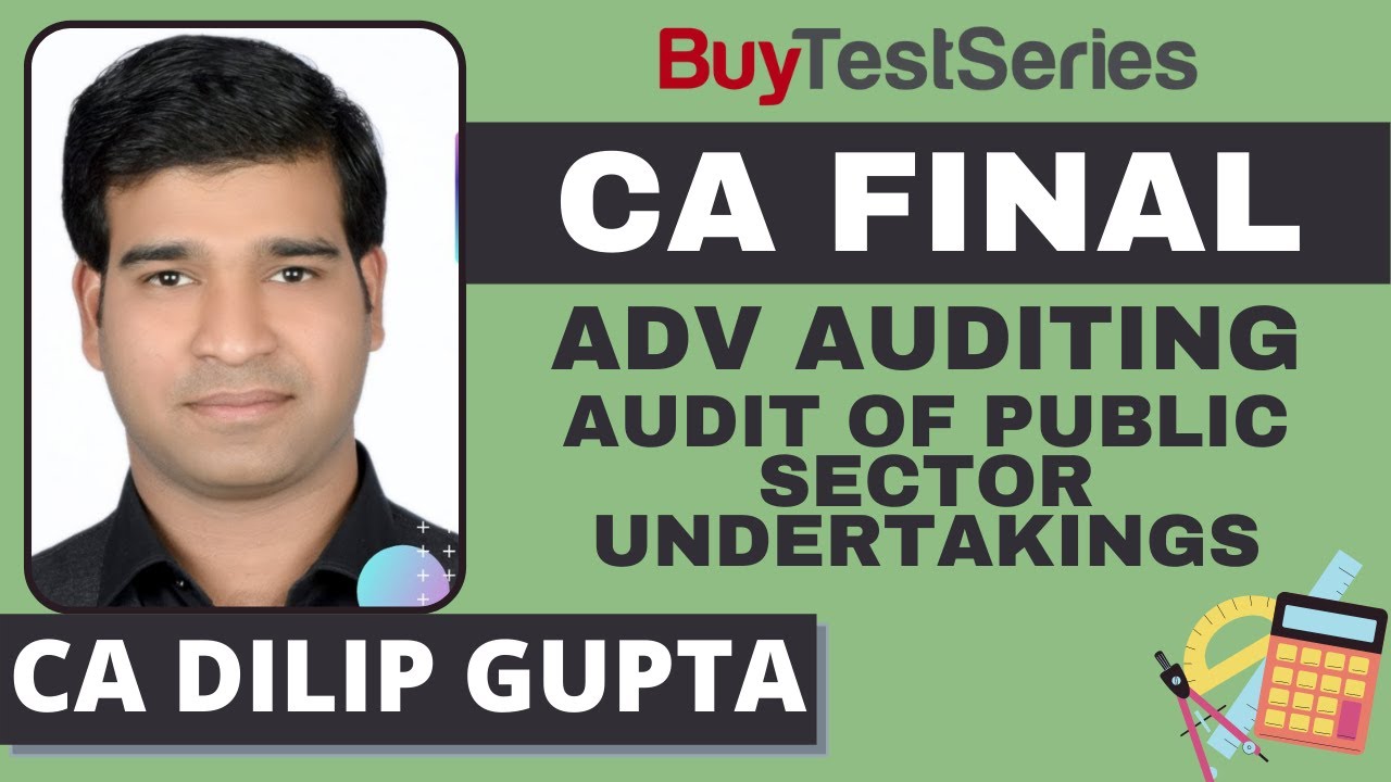 CA Final Adv Auditing Audit of Public Sector Undertakings Video lecture ...