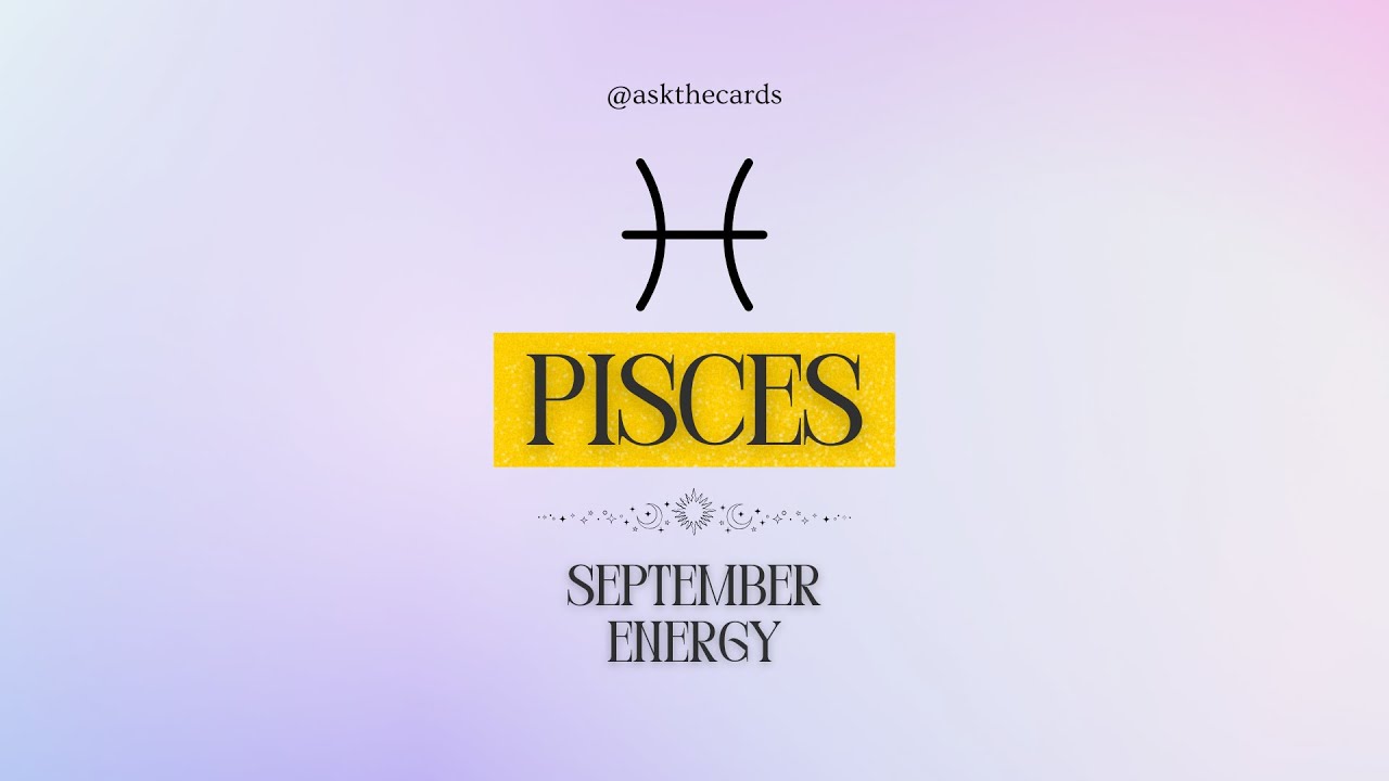 Pisces A Warning You NEED To Listen To (September Tarot) YouTube