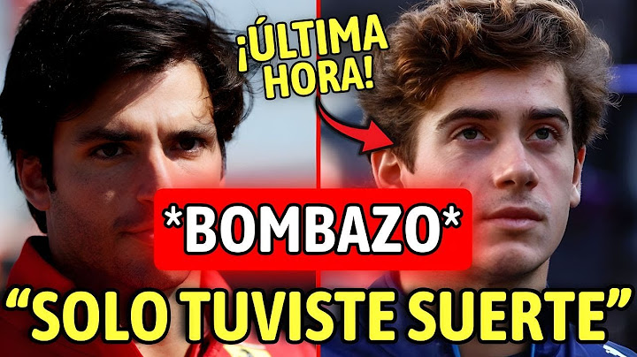 ¡BOMBA! Sainz HUMILLA a Colapinto antes del  GP de AUSTRIA. NOTICIAS F1