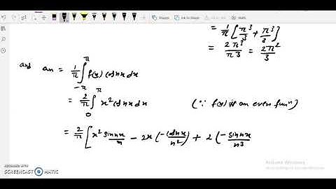 lect.-6th, Q. no. 4, Ex.-4.1 fourier series expansion.