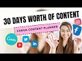 How to Plan, Create and Schedule using Canva [Pro] Content Planner 2021 [CC English Subtitle]