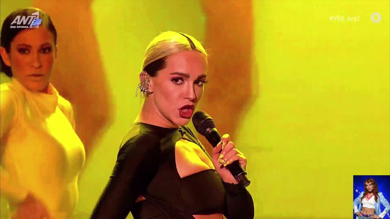 Τάνια Μπρεάζου ως Dua Lipa στο Your Face Sounds Familiar All Star