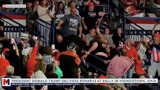 💥 Deranged Heckler Finds Out after Trying to Bully Patriots at MAGA Rally in Youngstown, Ohio