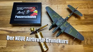 Der NEUE Airbrush Grundkurs Folge 4 Luftwaffen Tarnung Flugzeuge WW2 | Panzerschmied