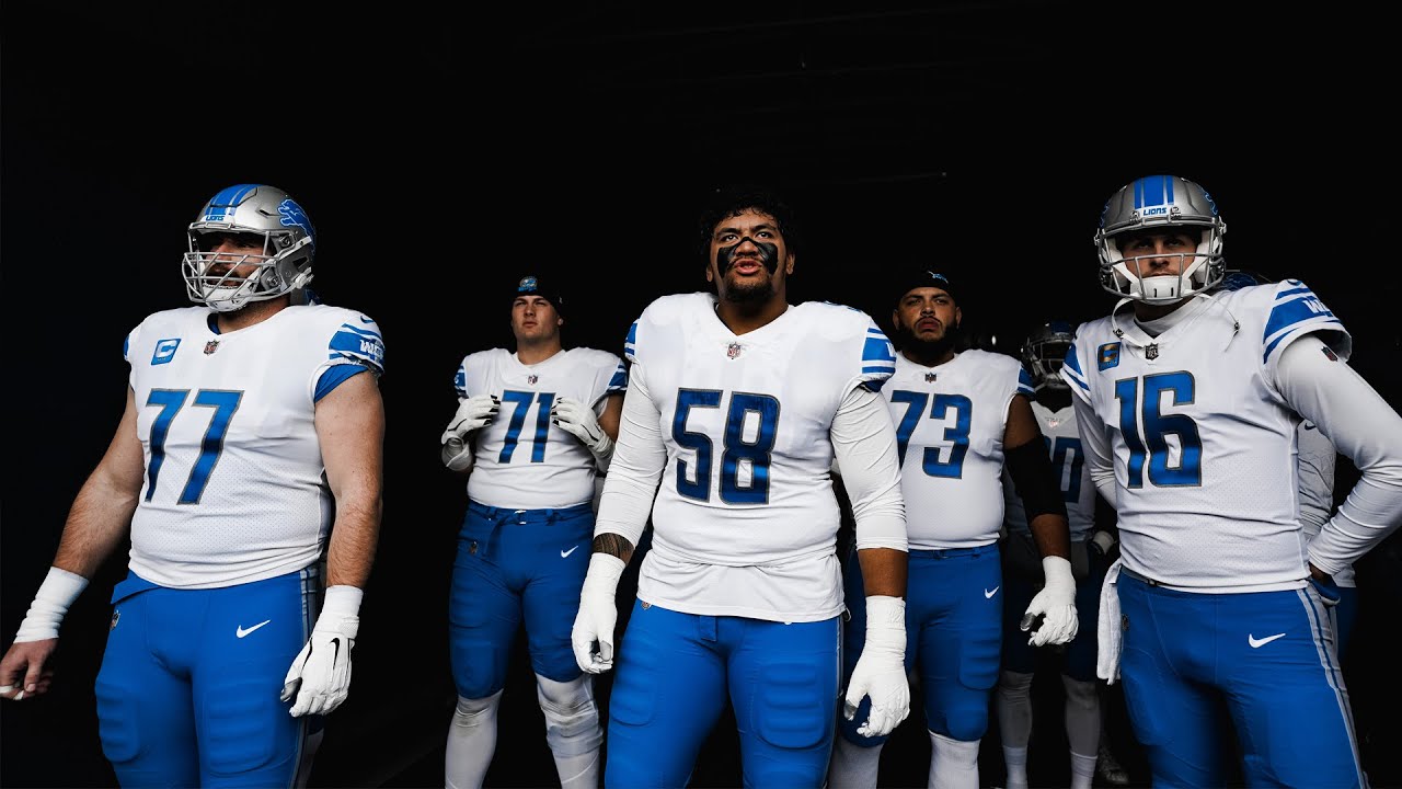 Detroit Lions new uniforms