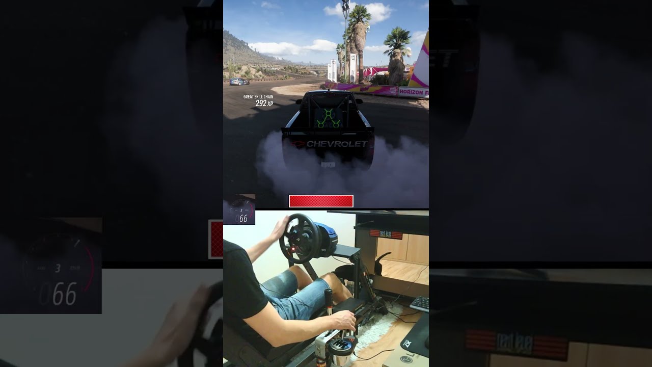 1005Hp Deberti Silverado Drift Truck Give Massive Head Start Fh5 Shorts