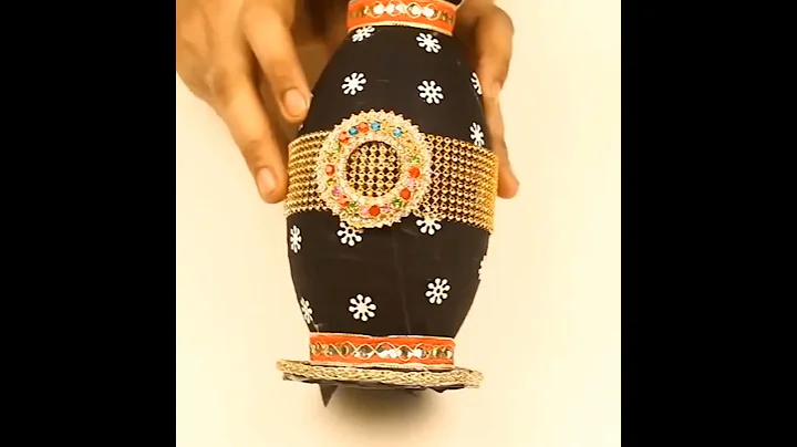 Amazing Flower Vase DIY Ideas With Plastic Bottle 🏺💐 #diy #plasticbottlecraft #shorts