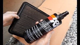 How To Clean K&N Air Filter in Car