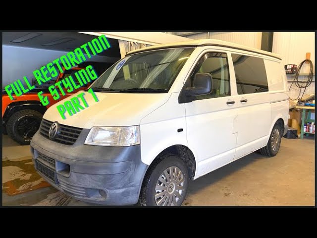 VW Transporter T5 Full Restoration and Respray - Bodywork Repairs