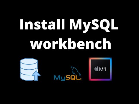 Install MySql workbench on Macbook M1 / M2