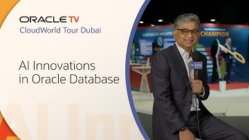 Hasan Rizvi on AI Innovations in Oracle Database