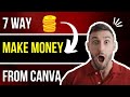 7 Way Earn Money From Canva 2022 in Hindi | Make Money with Canva App