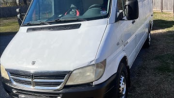 Dodge sprinter TURN SIGNALS REPLACEMENT year 2005