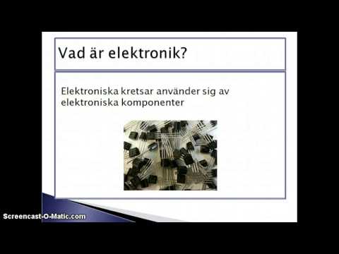 Vad är elektronik?