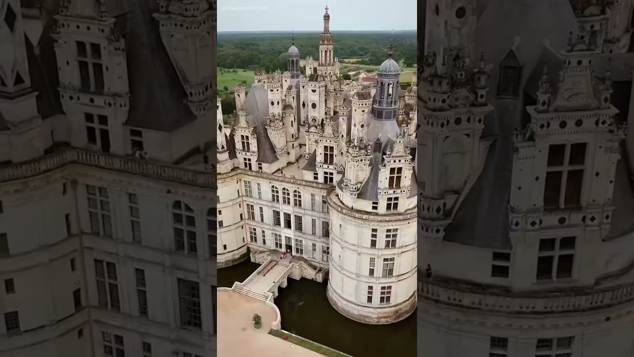 Epic French castle 2h from Paris👑🌹 🏰📍Chambord castle, France