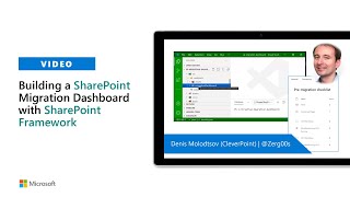 building a sharepoint migration dashboard with sharepoint framework