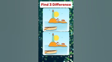 This test is For Genius People!😯#findthedifferences #quiz #visualpuzzle