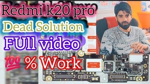 Redmi K20 Pro dead solution/ #restart/#stuck on logo solution/ complete video/#phonerepair #fix