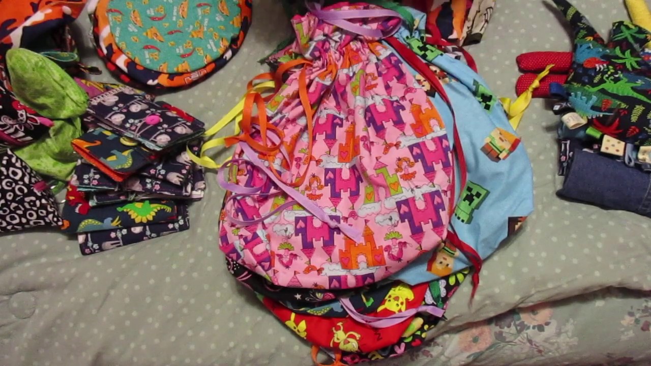 Forgotten Video of all my Christmas Sewing Projects 