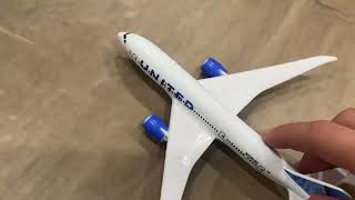 United 787 Loading And Departure From my Model SFO