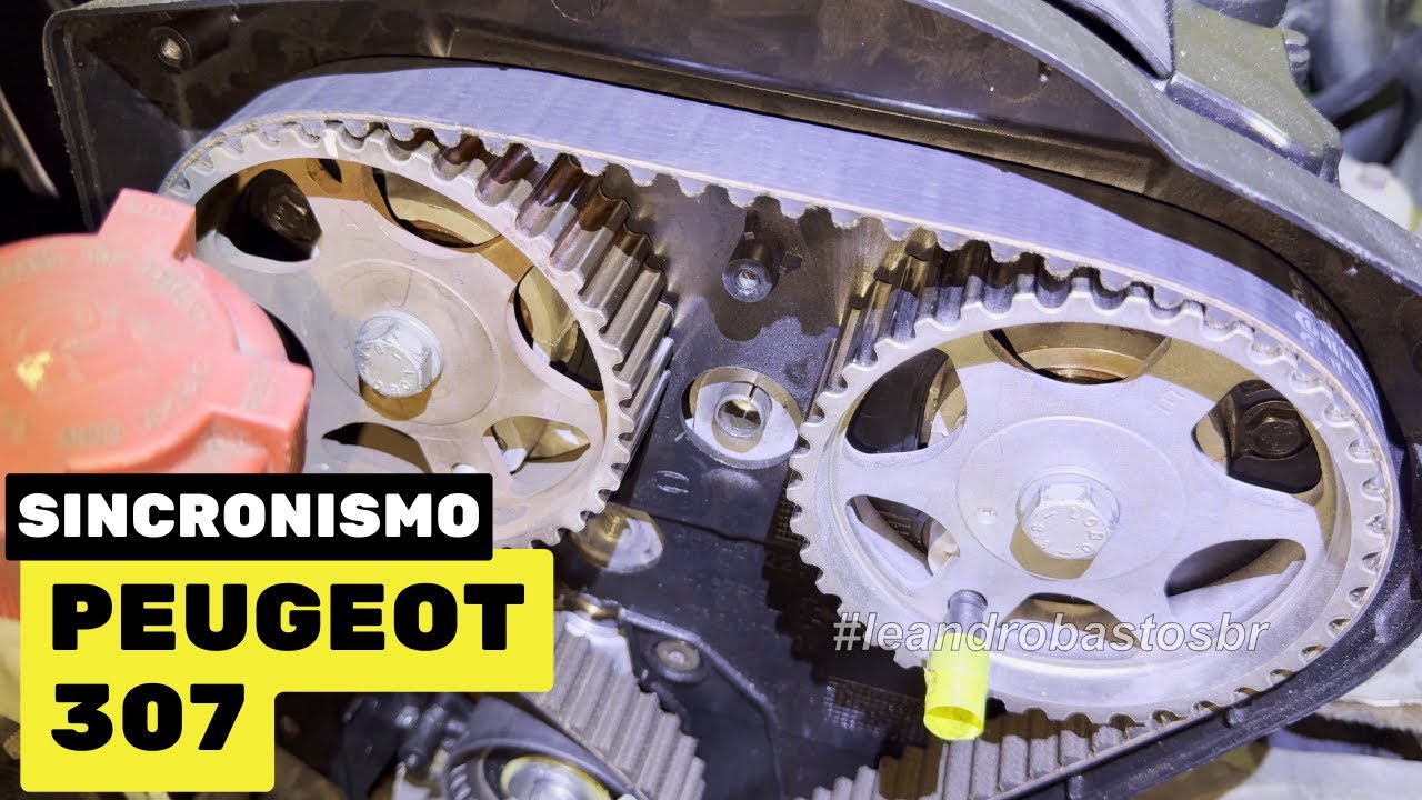 Veja Aqui o Sincronismo Correia Dentada Peugeot 307 1.6 16V - TU5JP4